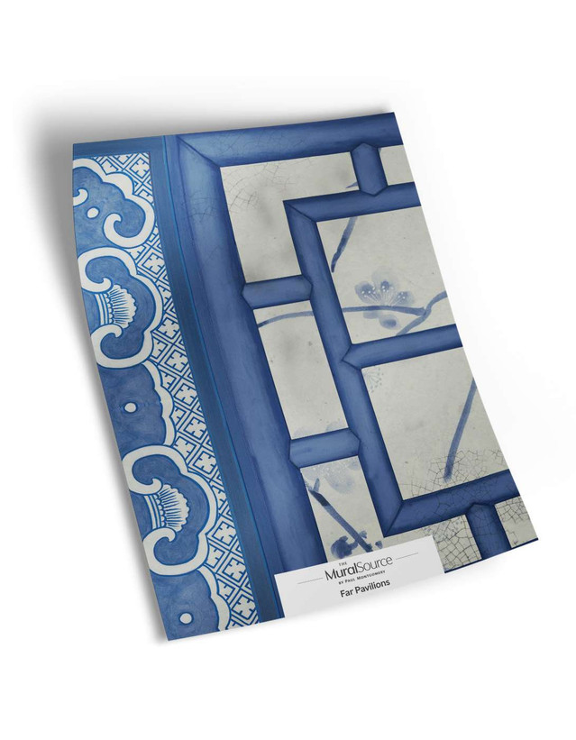 Far Pavilions Sample | The Mural Source by Paul Montgomery