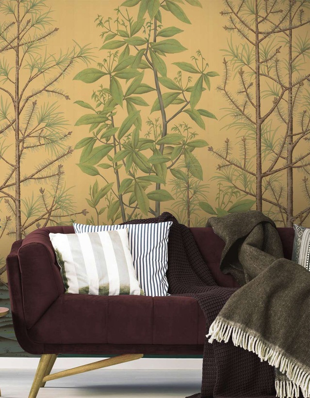 Quiet Forest Gardenia | The Mural Source by Paul Montgomery