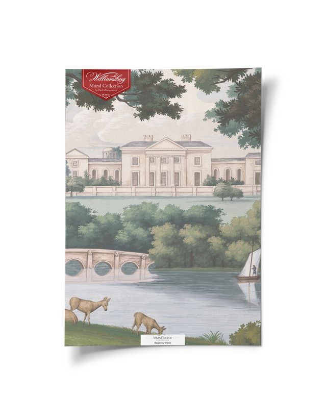 Regency Views Large Sample | The Mural Source by Paul Montgomery