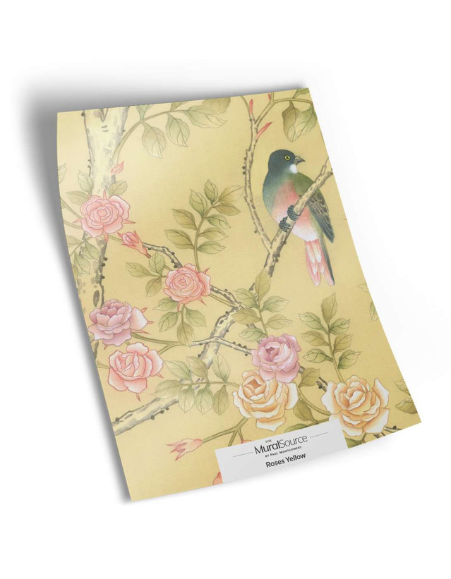 Roses Yellow Sample | The Mural Source by Paul Montgomery