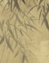 Bamboo Forest Antiqued, printed mural wallpaper by Paul Montgomery. Detail shot.