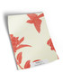 10" x 13" of Chanteur White, white/red chinoiserie