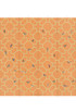 Chinese Trellis, printed mural wallpaper by Paul Montgomery. Tangerine panel layout.