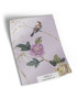 10" x 13" sample of Imperial Garden; purple chinoiserie