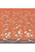 Maysong Paris, printed mural wallpaper by Paul Montgomery. Orange panel layout.