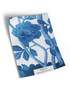 10" x 13" sample of Mughal Garden; blue & white chinoiserie