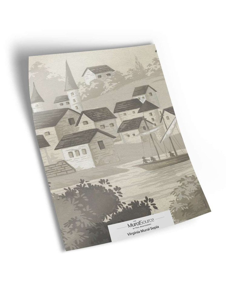 Virginia Grisaille Sample | The Mural Source by Paul Montgomery