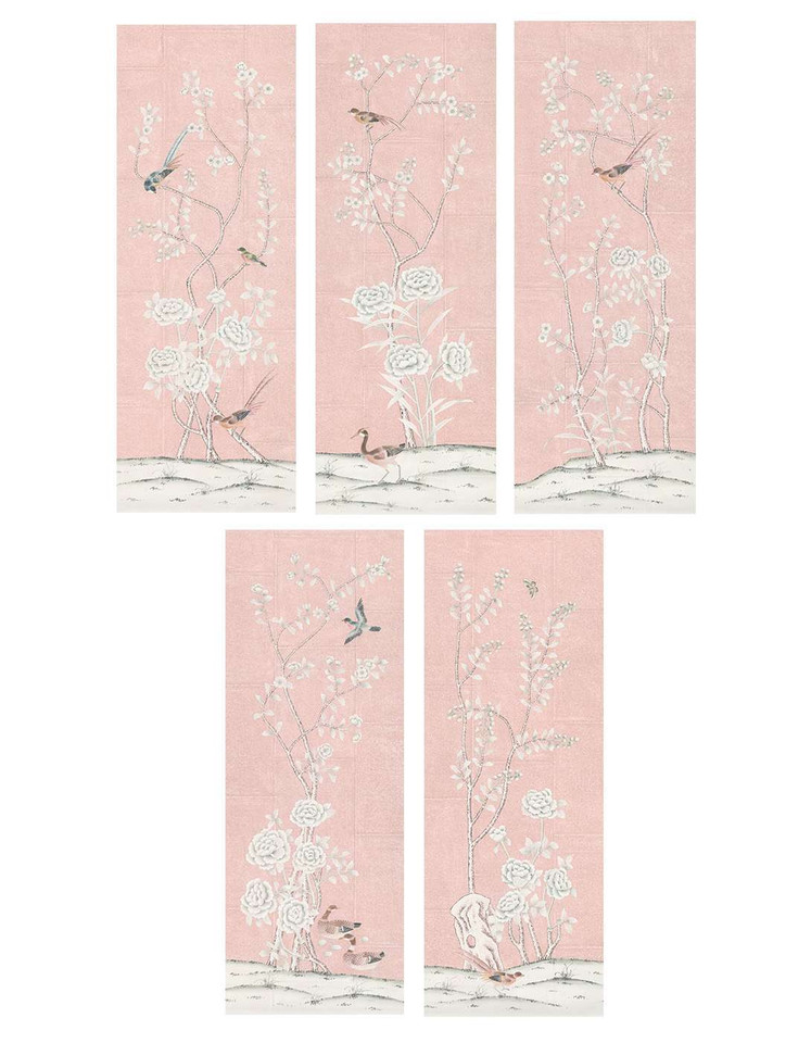 Taihu Garden - Rose | The Mural Source by Paul Montgomery