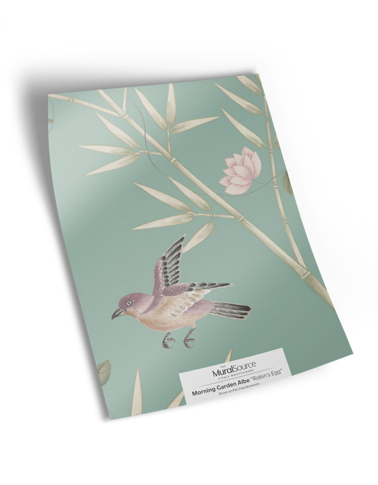 Morning Garden Alba Sample | The Mural Source by Paul Montgomery