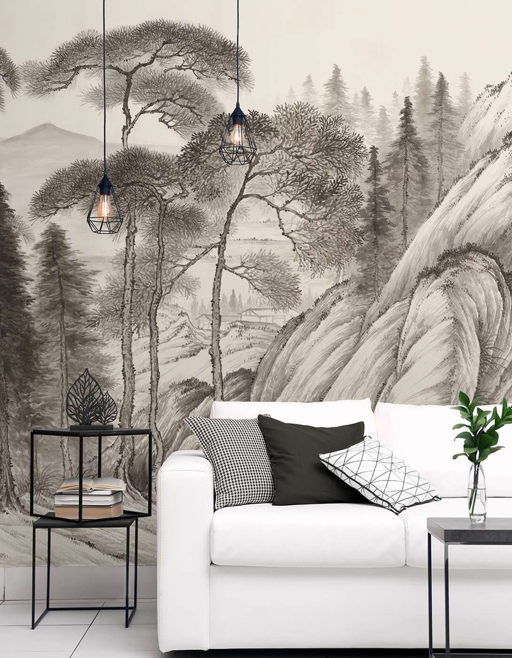 Japanese Landscape | The Mural Source by Paul Montgomery