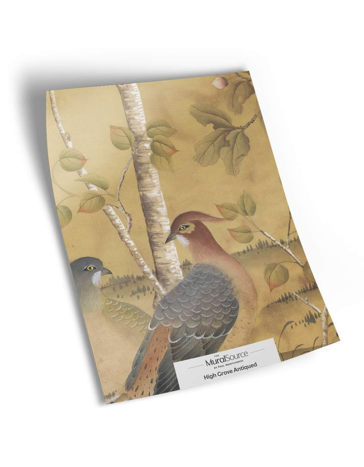 High Grove Antiqued Sample | The Mural Source by Paul Montgomery