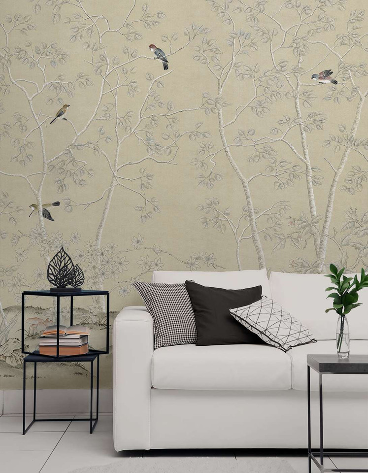 High Grove Beige | The Mural Source by Paul Montgomery