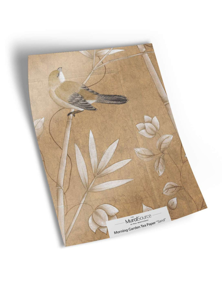 Morning Garden Tea Paper Sample | The Mural Source by Paul Montgomery