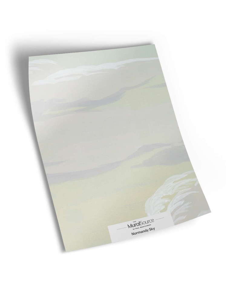 Normandy Sky Sample | The Mural Source by Paul Montgomery