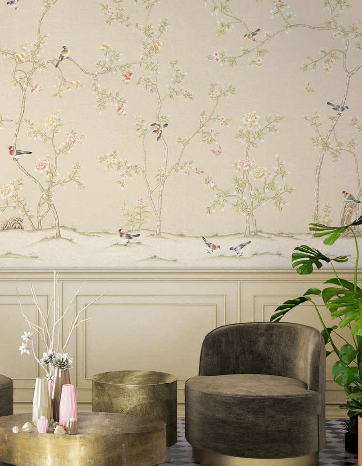 Solitude Taupe | The Mural Source by Paul Montgomery