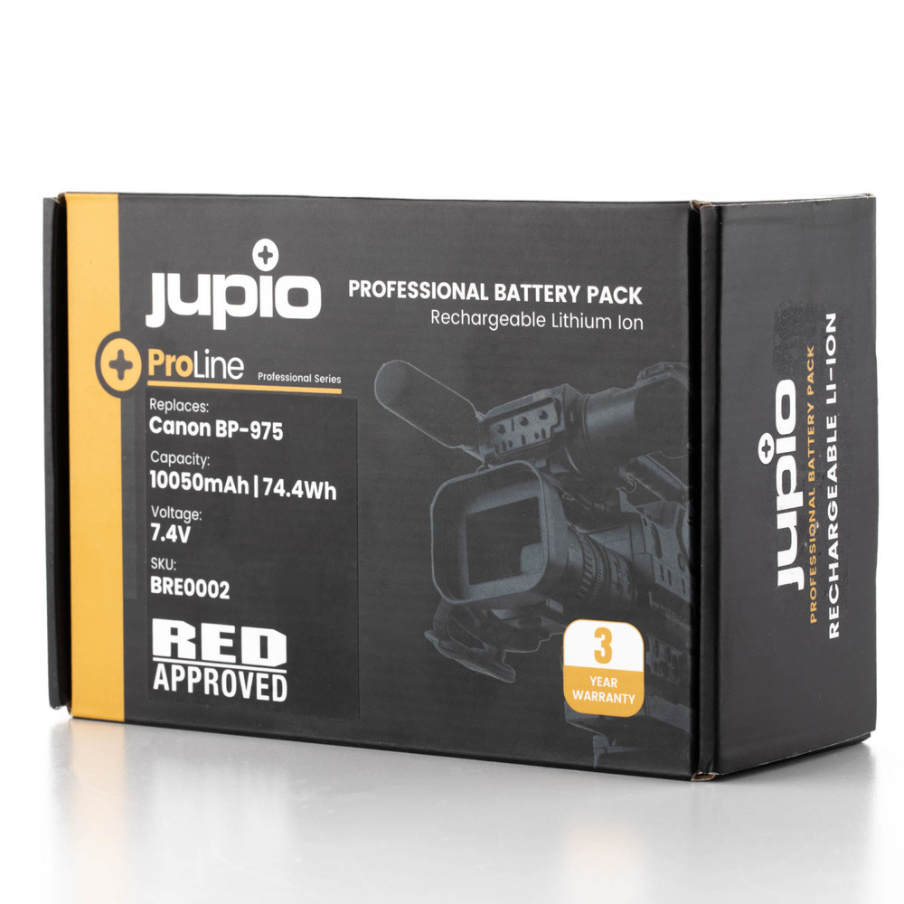Jupio ProLine BP-975 10050mAh for Canon and RED KOMODO