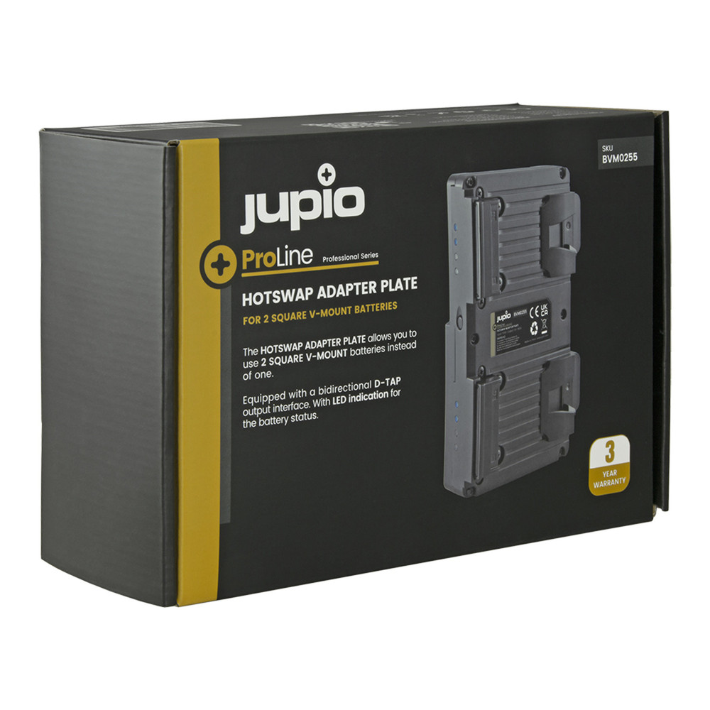 V-Mount HotSwap Adapter | Jupio