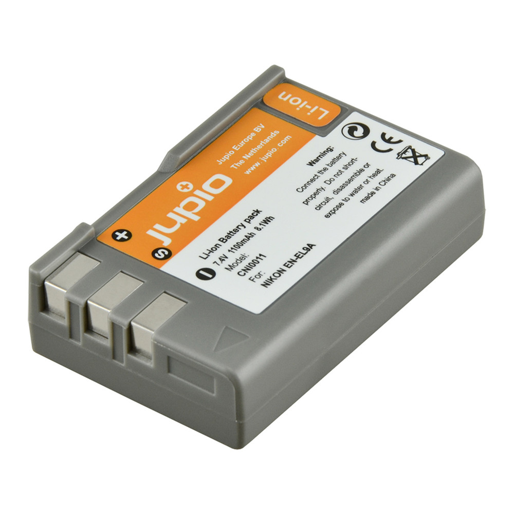 Jupio EN-EL9 / EN-EL9A 1100mAh Camera Battery for Nikon