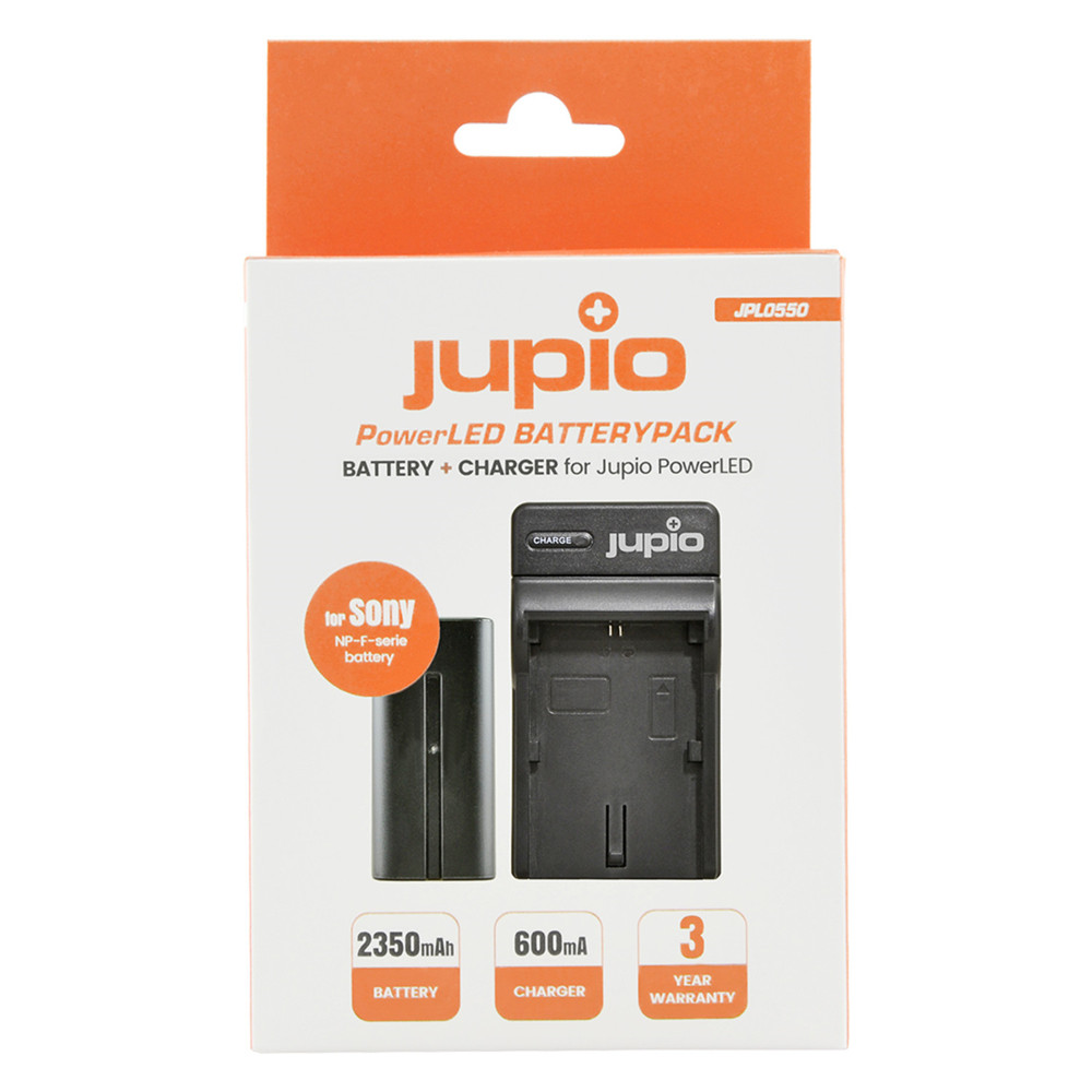 Jupio PowerLED Batterypack F550 + Charger