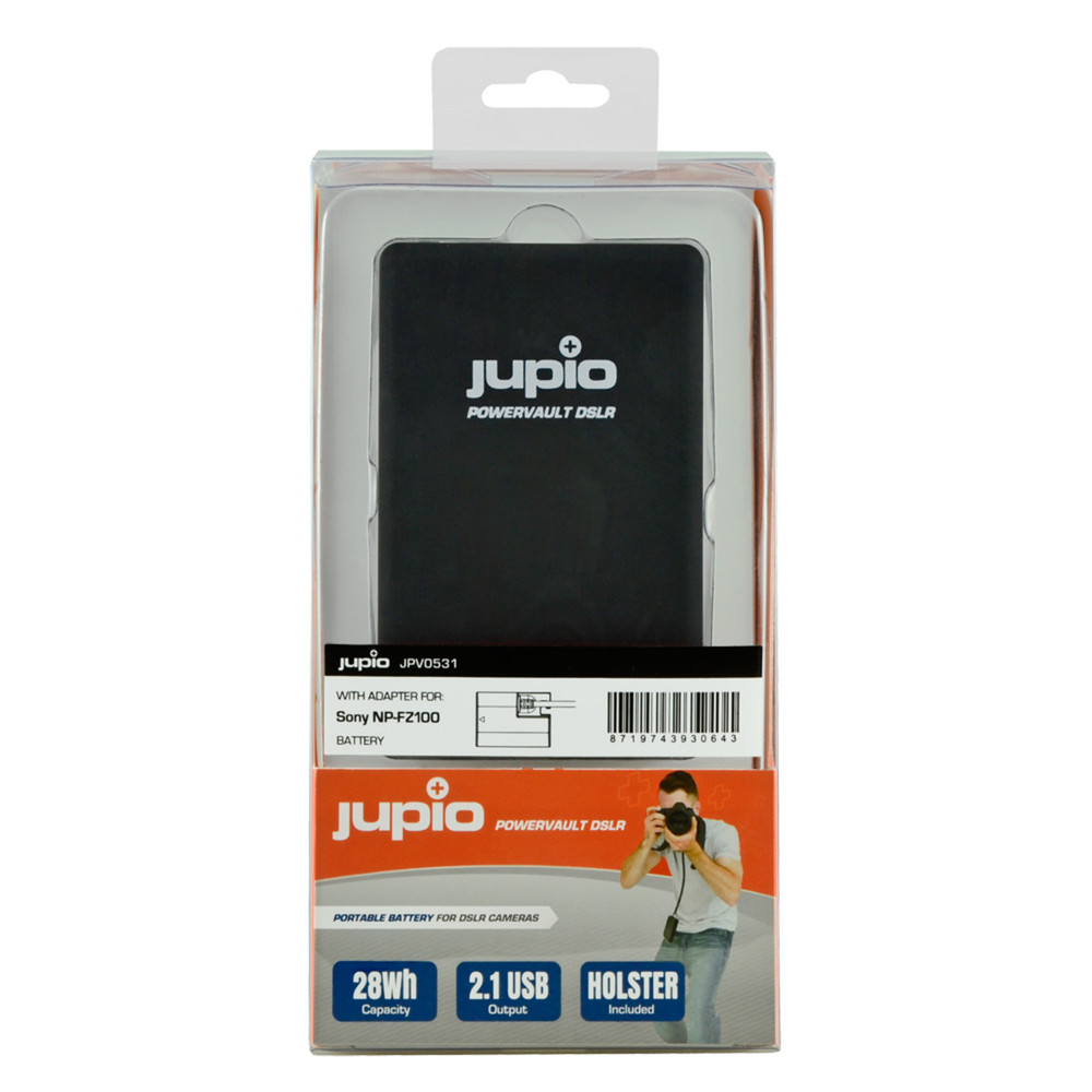 Jupio PowerVault DSLR NP-FZ100 - 28Wh