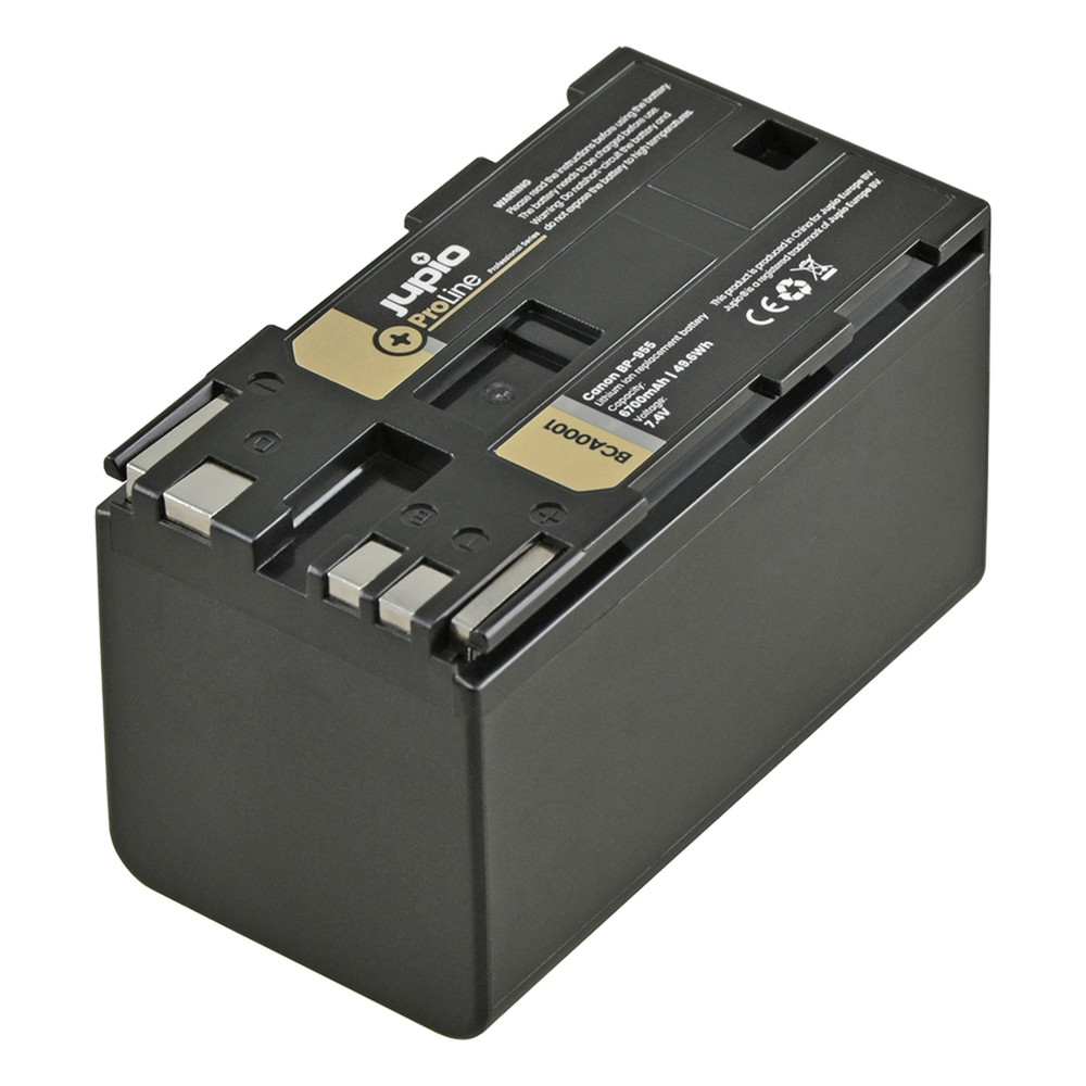 Jupio ProLine BP-955 6700mAh - for CANON XF100/XF105/XF300/XF305 Camcorder Battery