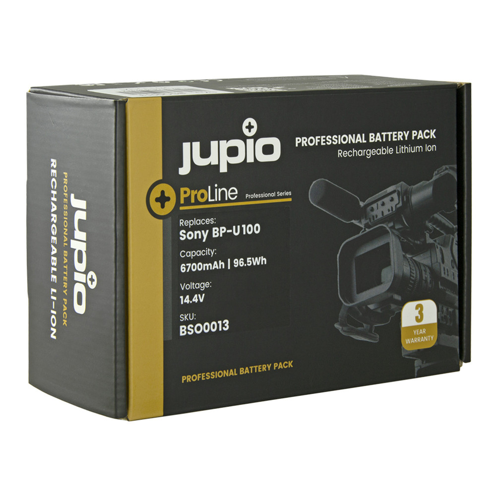 Jupio ProLine BP-U100 6700mAh Camcorder Battery