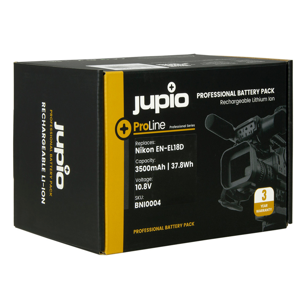 Jupio ProLine EN-EL18D 3500mAh Camera Battery for Nikon
