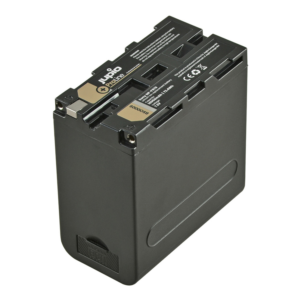 Jupio ProLine NP-F970 10050mAh - (USB 5V / DC 8.4V output) Camcorder Battery (Open Box)