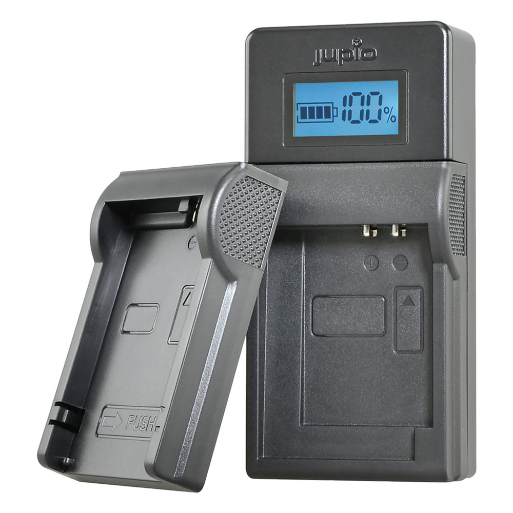 Jupio USB Brand Charger Kit for JVC/Samsung/Sony 7.2V-8.4V batteries (Open Box)