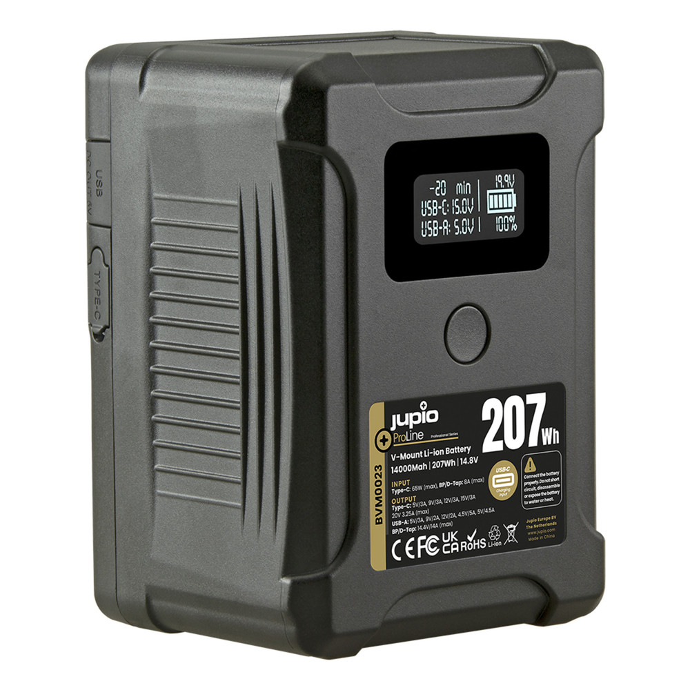 V-Mount Battery Extreme 207 14000mAh (207Wh) | Jupio
