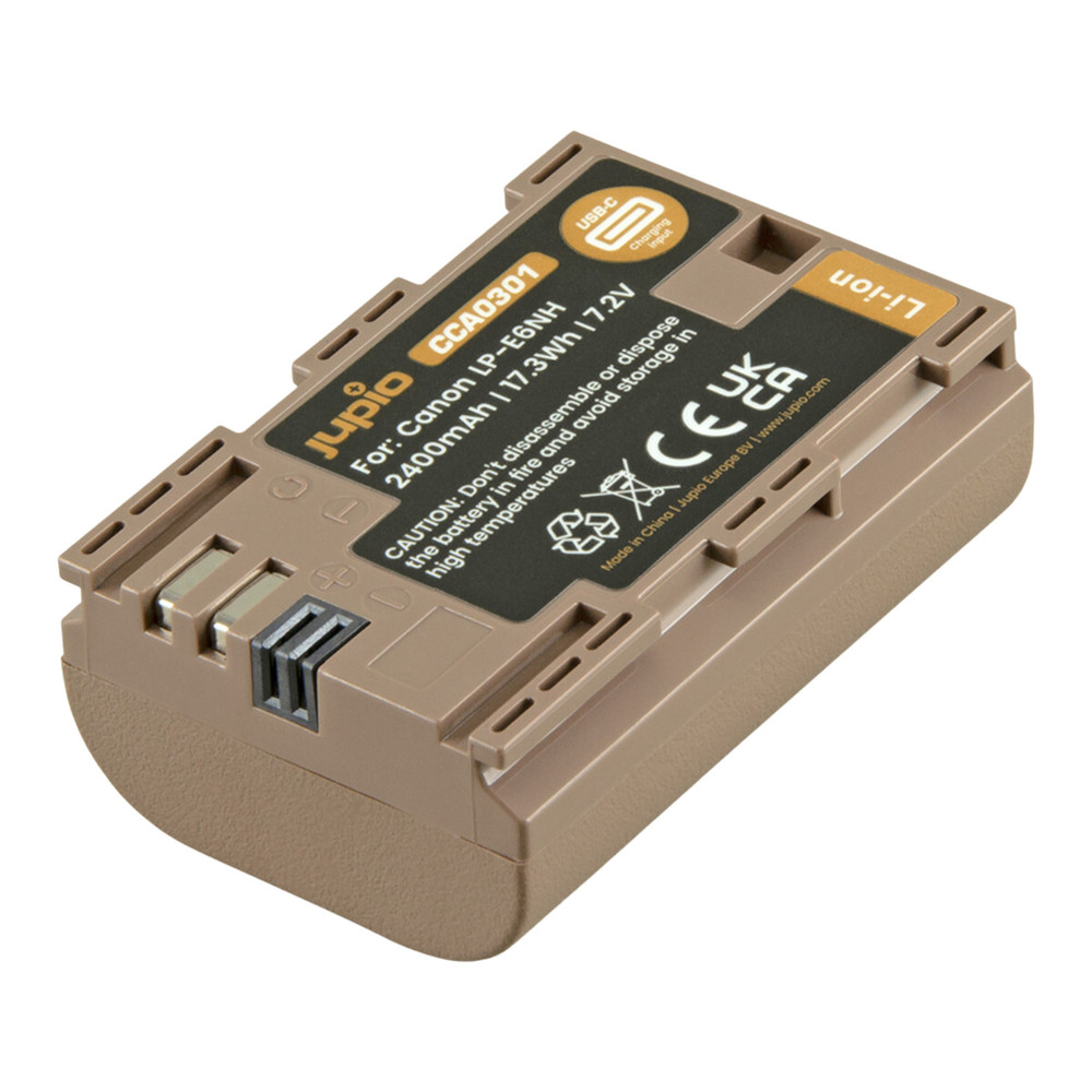 LP-E6NH Ultra-C USB-C 2400mAh | Jupio