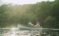 A Whimsical Woodland Wedding with a Statement Dress to Match
