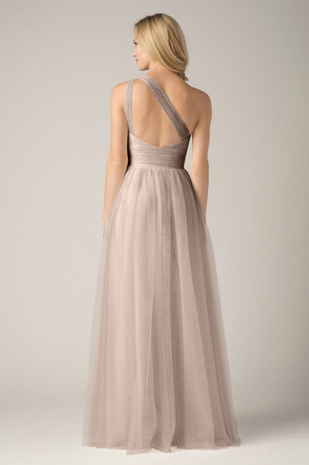 Pictured in the Latte colour.  Shop sample gown is in the Lemon Colour.