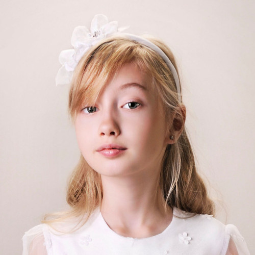 Floral Communion Hairband