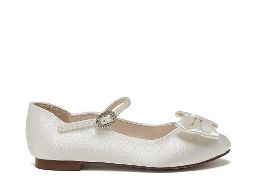 white ballet flats for first communion