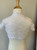 White Lace First Holy Communion Bolero - Size 134