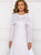 Removable Sleeve Knit Occasion Cardigan in white