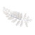 SILVER SEASPRAY PEARL CLUSTER COMB