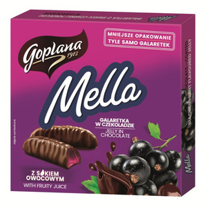 Mella Jelly in Chocolate - Black Currant