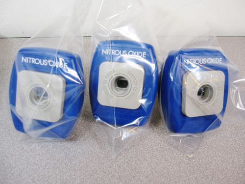LOT 3x Allied Healthcare Puritan Bennett Quick-Connect to 1/4" NPT Male Coupler
