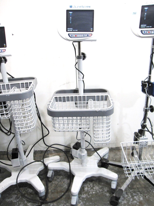 Deluxe Rolling Cart for Verathon 0570-0338 GlideScope Video Monitor