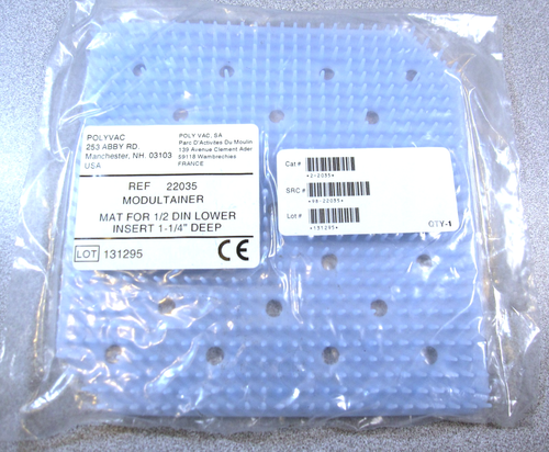 SILICONE MAT 7"x7" for Modultainer Sterilization Tray Baskets REF 22035 NEW, USA