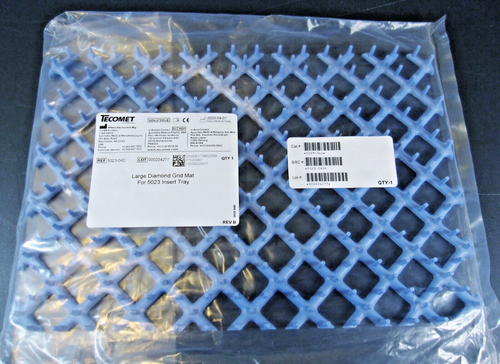 LARGE DIAMOND GRID SILICONE MAT 12" x 8.25" Aspen/Symmetry Surgical Riley 5023