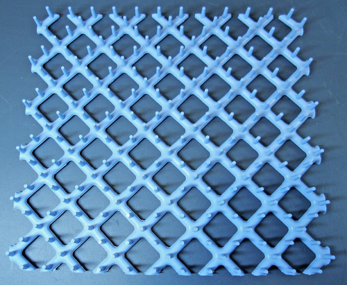 SILICONE MAT 8.3 x 9", Large Diamond Grid, Aspen/Symmetry Surgical Riley 5022