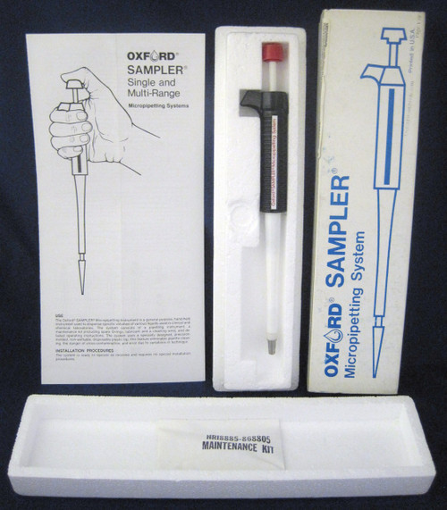 NEW Oxford 200uL Fixed Volume Micro Pipette Series 8000 Precision Sampler System