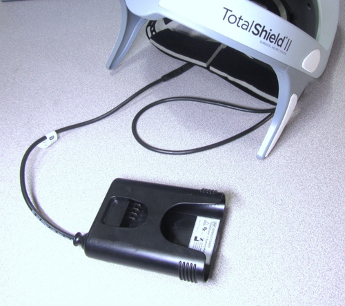 Battery Holster/Holder for TotalShield II Helmet/Total Shield 2 OR Helmet