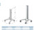 ITD GMBH PRO-CART PT.4001.991 MOBILE EQUIPMENT CART, 80Kg/176Lb CAPACITY