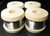 ONE POUND of 316L STAINLESS STEEL WIRE, 16 oz. (1 lb) 4 SPOOLS,  32 ga