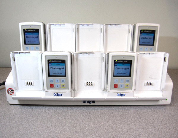 4x Draeger Drager Infinity M300 Units w/Central Charger, Tested/Warranty MS25755