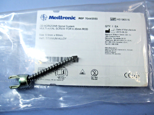 Medtronic CD Horizon System, Multi-Axial, Titanium 76445550